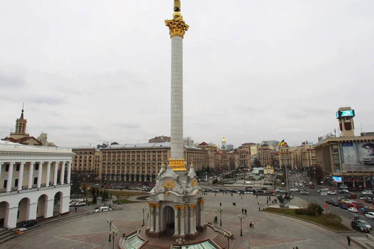 
	Kiev, na Ucr&acirc;nia: ratifica&ccedil;&atilde;o do acordo foi sincronizada com a do Parlamento Europeu
 (Getty Images/Joern Pollex)