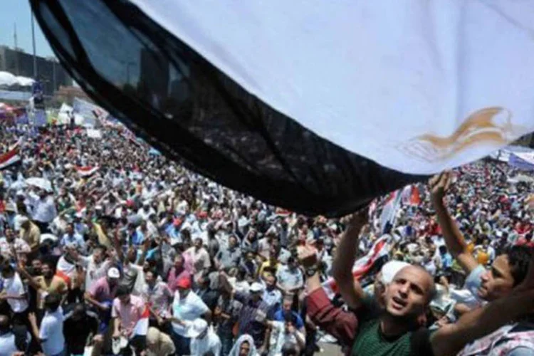 Praça Tahrir no Egito (Mohamed Hossam/AFP)