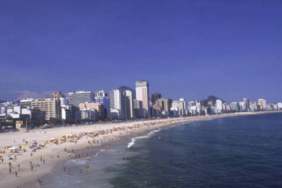 Orla do Leblon e de Ipanema, na zona sul carioca: o metro quadrado mais caro do país (André Valentim/Veja Rio)