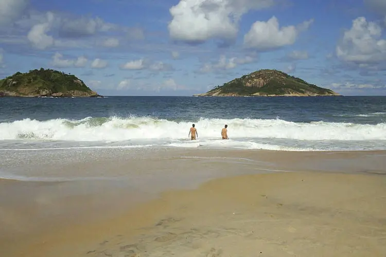 Praia do Abricó, no Recreio dos Bandeirantes, na zona oeste do Rio de Janeiro (LeonardoG/Wikimedia Commons)