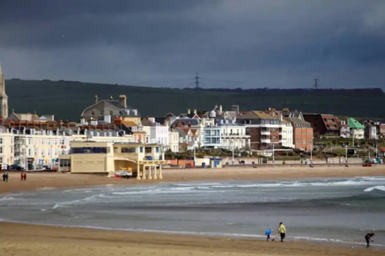 Praia de Weymouth: local recebeu um dos primeiros eventos do coletivo (Matt Cardy/Getty Images)