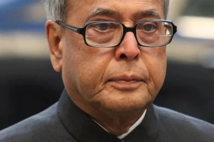 Pranab Mukherjee, ministro das Finanças da Índia (WPA/Getty Images)