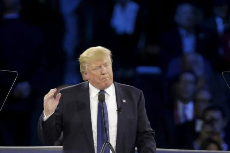 
	Trump: o candidato tem encorajado seus apoiadores a se declararem contra o processo de nomea&ccedil;&atilde;o no estado do Colorado
 (Joshua Roberts / Reuters)
