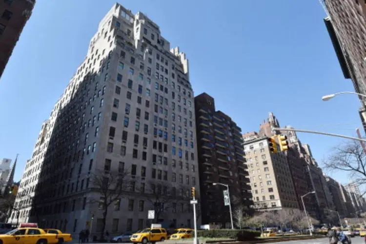 Prédio onde ficava residência do embaixador francês na ONU: França comprou duplex por US$ 600 mil (AFP/Getty Images)