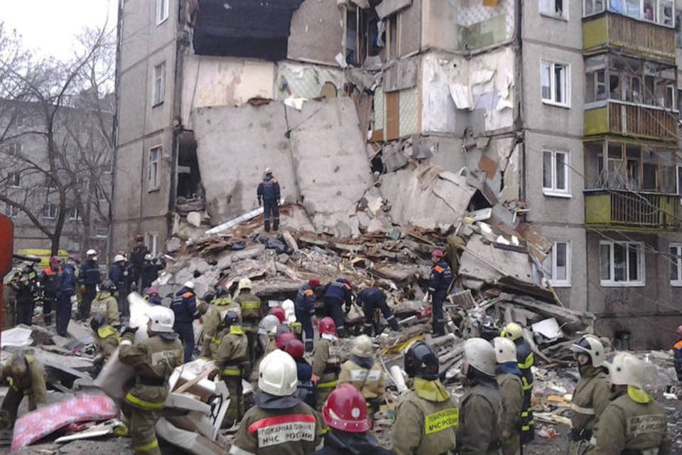 Explosão em edifício residencial na Rússia deixa sete mortos