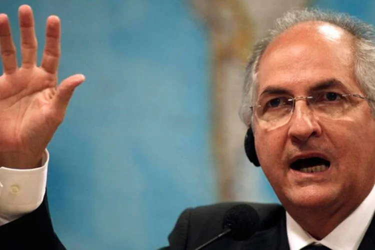 Antonio Ledezma: prefeito de Caracas foi levado para a prisão na madrugada desta terça-feira por fazer campanha contra a Constituinte durante sua prisão domiciliar (REUTERS/Roberto Jayme/Reuters)