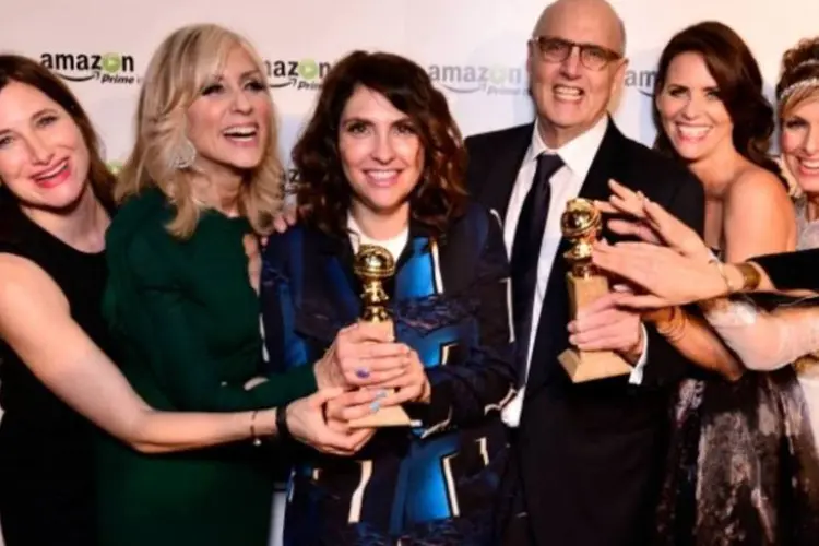 A comédia "Transparent" venceu o prêmio de melhor série e Jeffrey Tambor foi escolhido como melhor ator (Getty Images)