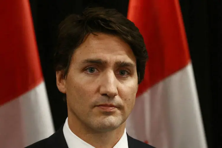 O primeiro-ministro do Canadá, Justin Trudeau: "obviamente, este é o pior pesadelo de todos os pais" (Ruben Sprich/Reuters/Reuters)
