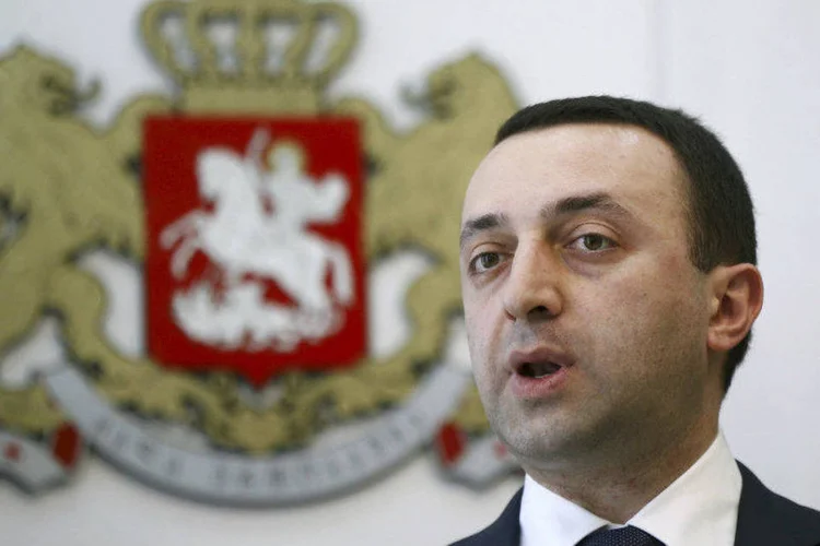 O primeiro-ministro da Geórgia, Irakly Garibashvili (Irakly Garibashvili/Reuters)
