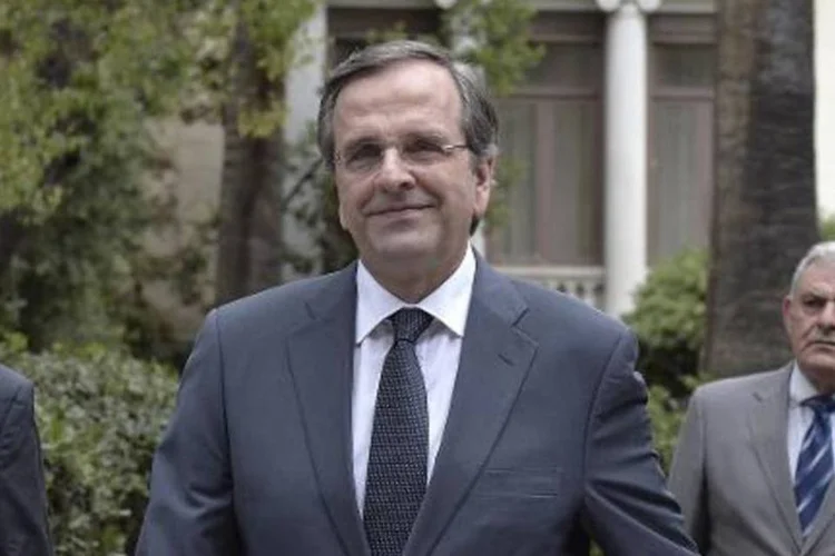 O premiê grego, Antonis Samaras: reforma pretende dar um novo impulso ao governo (Louisa Gouliamaki/AFP)