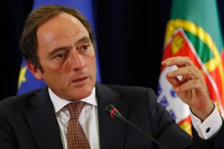 O vice-premiê de Portugal, Paulo Portas: "é a análise que nos permitirá recuperar nossa autonomia política e financeira" (Pedro Nunes/AFP)