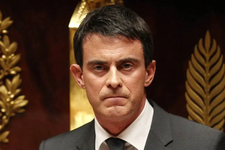 
	O primeiro-ministro da Fran&ccedil;a, Manuel Valls: &quot;isso [proje&ccedil;&atilde;o] representa ainda mais motivos para continuar as reformas... elas s&atilde;o indispens&aacute;veis para tornar nossos neg&oacute;cios mais competitivos&quot;
 (Charles Platiau/Reuters)