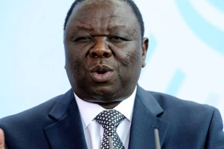 O premiê do Zimbábue, Morgan Tsvangirai: cálculo do governo é de que a renda com a exportação de diamantes chegue a US$ 1 bi por ano (.)