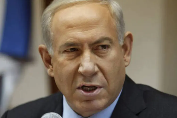 
	Primeiro-ministro Netanyahu: encontro foi encorajado pela preocupa&ccedil;&atilde;o referente &agrave; possibilidade dessas armas cairem em m&atilde;os dos rebeldes s&iacute;rios ou de grupos terroristas
 (Gali Tibbon/Reuters)