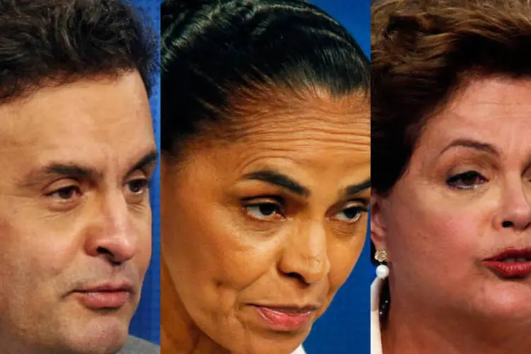 
	Dilma, Marina e A&eacute;cio: presidente quer coopera&ccedil;&atilde;o Sul-Sul e avan&ccedil;o na integra&ccedil;&atilde;o da AL
 (Montagem/EXAME.com)