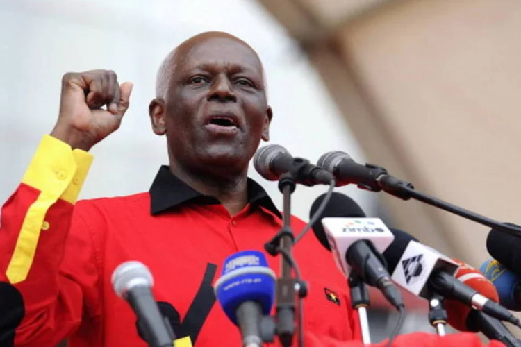 O presidente de Angola, José Eduardo dos Santos: Angola e Brasil cooperam em diversas áreas (AFP/Getty Images)