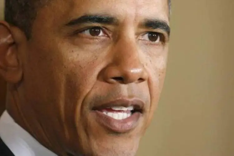 Presidente Barack Obama divulga comunicado na Casa Branca, em Washington (Jonathan Ernst/Reuters)