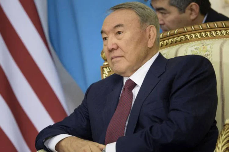 Nursultan Nazarbayev, presidente do Cazaquistão (Brendan Smialowski / AFP/AFP)