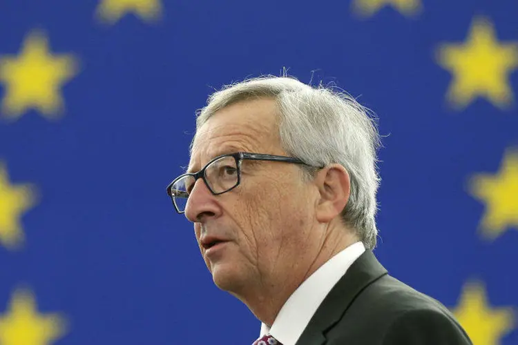 
	O presidente da Comiss&atilde;o Europeia, Jean-Claude Juncker: Juncker espera mobilizar pelo menos 315 bilh&otilde;es de euros
 (Vincent Kessler/Reuters)