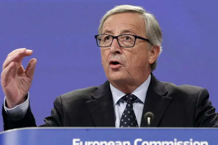 O presidente da Comissão Europeia, Jean-Claude Juncker: "a Europa está outra vez na arena" (Stringer)