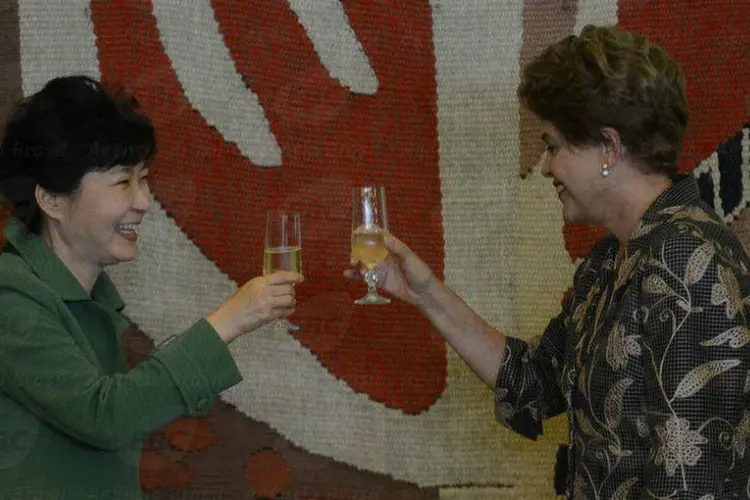 
	Presidente da Coreia, Park Geun-hye, visita o Brasil: pa&iacute;ses criaram o Programa de Coopera&ccedil;&atilde;o em Tecnologia da Informa&ccedil;&atilde;o Brasil-Coreia
 (José Cruz/Agência Brasil)