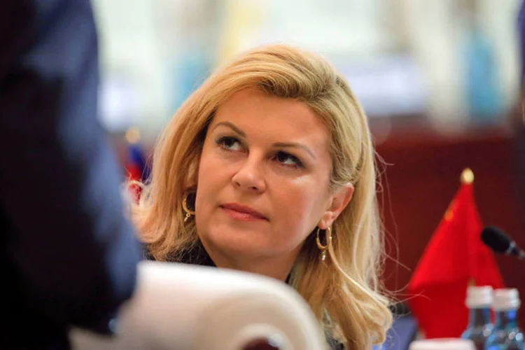 
	Kolinda Grabar-Kitarovic: o Parlamento croata decidiu dissolver-se depois de ser aprovada uma mo&ccedil;&atilde;o de censura contra o primeiro-ministro
 (Damir Sagolj / Reuters)