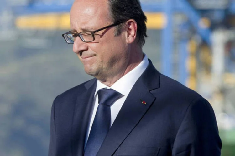 François Hollande: o francês elogiou "dinamismo" do chefe do governo italiano (Alain Jocard/Reuters)