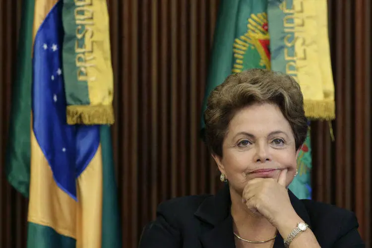 Dilma Rousseff: "ainda não está decidido se vai ter a entrevista e o pronunciamento, ou só o pronunciamento", disse fonte (Ueslei Marcelino/Reuters)