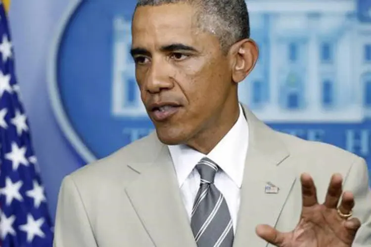 Barack Obama concede entrevista na Casa Branca, em Washington, nos EUA (Larry Downing/Reuters)
