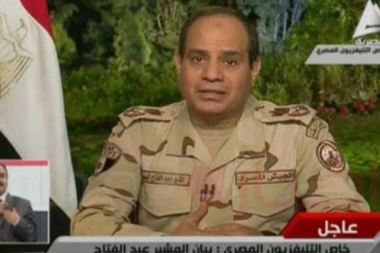 Abdul Fatah al-Sissi: general afirmou que autoridades não devem interferir nos assuntos judiciais (DSK / AFP)