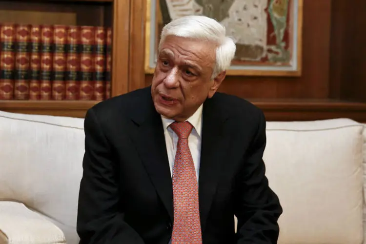 
	Ex-ministro do Interior grego e candidato do governo, Prokopis Pavlopoulos
 (Alkis Konstantinidis/Reuters)
