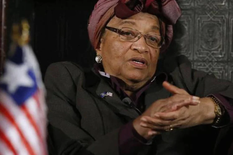 Ellen Johnson Sirleaf: “Estou esperando as próximas projeções, e espero que eles admitam que estavam simplesmente errados (Francois Lenoir/Reuters)