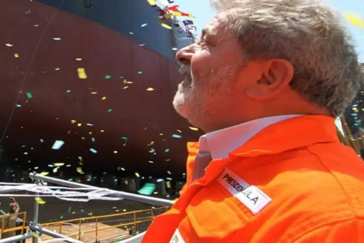 Presidente Lula inaugurou o alcoolduto em Ribeirão Preto (SP) para descentralizar a distribuição do combustível de cana-de-açúcar (Ricardo Stuckert/Presidência da República)
