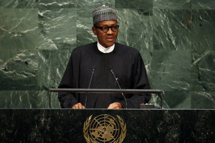 Muhammadu Buhari, presidente da Nigéria (Andrew Kelly/Reuters)
