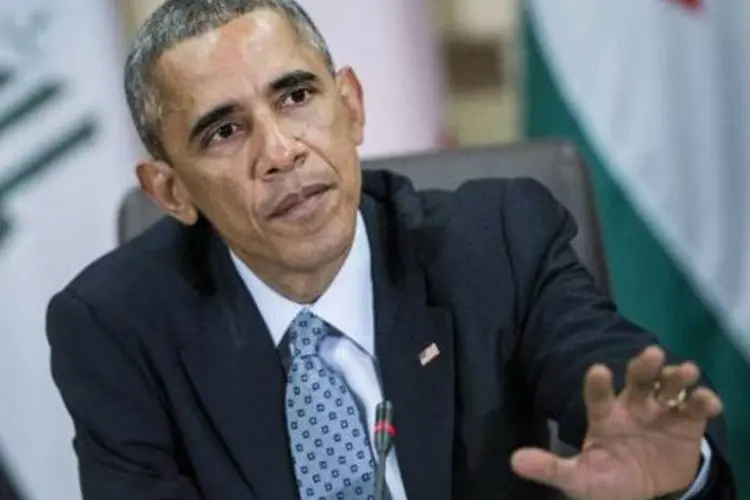 
	Barack Obama: presidente est&aacute; confiante que os EUA poder&atilde;o evitar surto de ebola
 (Brendan Smialowski/AFP)