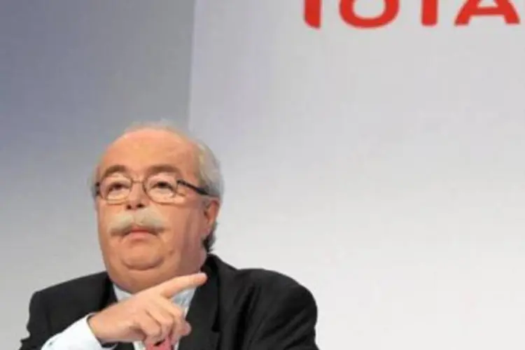 Christophe de Margerie, presidente da Total: sauditas devem salvar produção de petróleo (Eric Piermont/AFP)