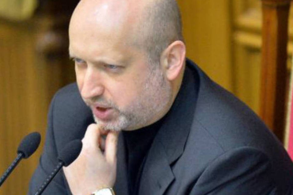 Turchynov pede à Rússia que pare de provocar
