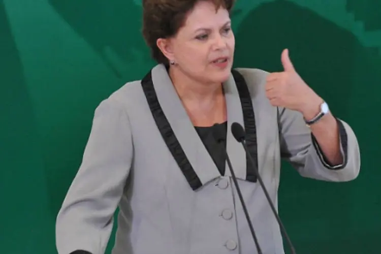 Presidente Dilma Rousseff: presidente chegou no Hospital Sírio-Libanês no final da tarde desta quinta-feira (Agência Brasil)