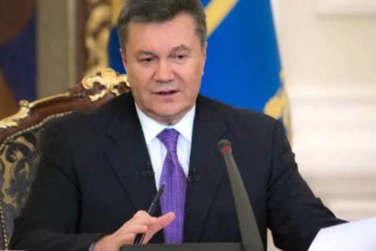 
	Presidente ucraniano Viktor Yanukovych: nos &uacute;ltimos dois meses a intensidade dos protestos colocaram Yanukovych cada vez mais sob press&atilde;o
 (AFP)