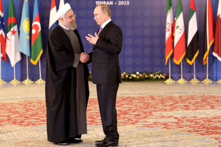 Putin: Rouhani deve se reunir com o presidente russo nesta terça-feira, no Kremlin (Raheb Homavandi / Reuters)