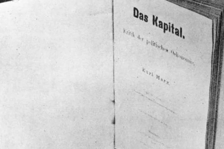 
	O Capital: a pe&ccedil;a est&aacute; datada em 18 de setembro de 1867, quatro dias depois da publica&ccedil;&atilde;o do primeiro volume, e &eacute; uma das poucas c&oacute;pias que sobreviveram
 (Getty Images)