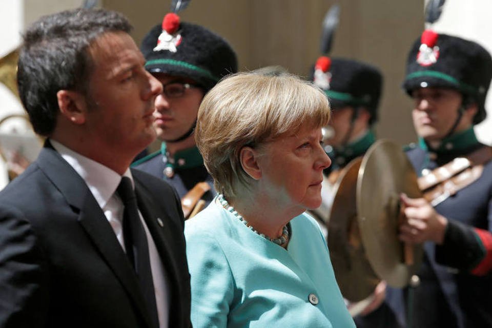 Líderes europeus discutem crise migratória em Roma