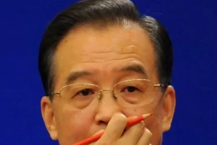 O premier chinês, Wen Jiabao (.)