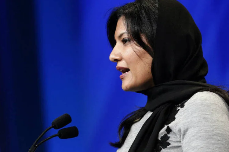A princesa da Arábia Saudita Reema Bint Bandar Al Saud: princesa Rima nasceu em Riad em 1975 (Patrick T. Fallon/Bloomberg)