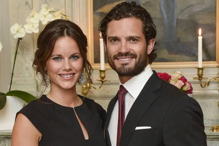 Princesa Sofia e príncipe Carl Philip, da Suécia (Reuters / Jonas Ekstromer)