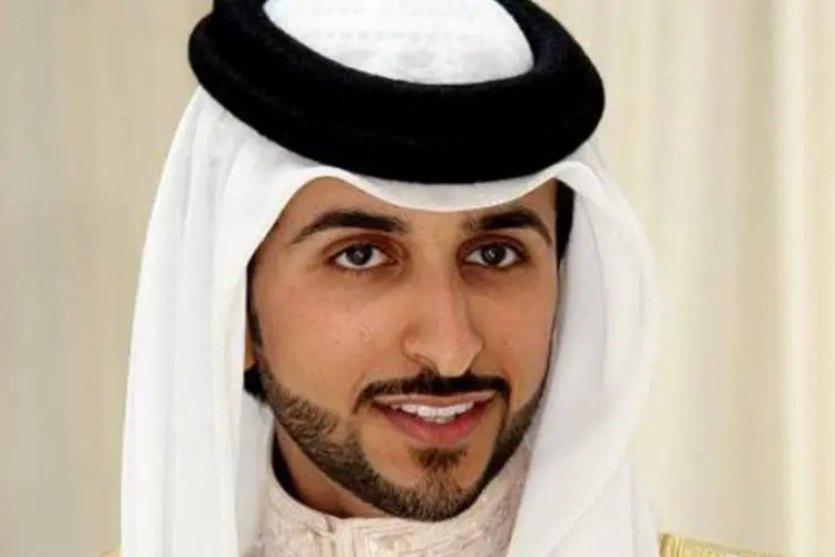 O príncipe do Bahrein, Nasser bin Hamad Al-Khalifa: príncipe é acusado de tortura (AFP)