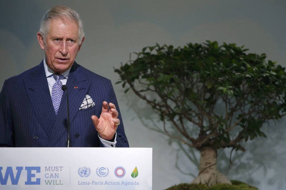 Príncipe Charles elogia combate ao desmatamento do Brasil