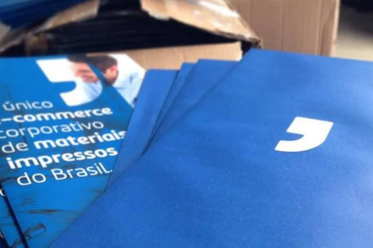 Material da Printi: a empresa sobreviveu dois anos com o aporte inicial feito pelos investidores anjos, de R$ 1,2 milhão (Divulgação/Facebook/Printi)