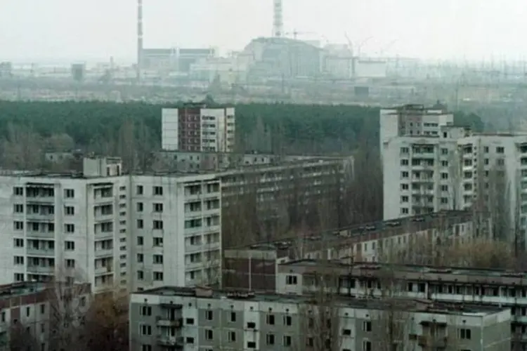 Cidade de Pripyat deserta após acidente em Chernobyl: ucranianos são contra novas usinas (Yuri Kozyrev/Getty Images)