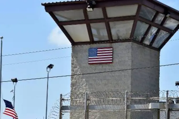 O "campo 6" da prisão americana de Guantánamo: republicanos querem pedir o adiamento da transferência de presos (Mladen Antonov/AFP)